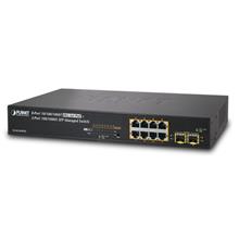 Planet PL-GS-4210-8P2S Yönetilebilir PoE Switch