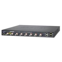 PL-LRP-822CS 8-port Coax + 2-port 10/100/1000T + 2-port 100/1000X SFP Long Reach PoE over Coaxial Managed Switch