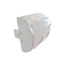 BR-MMCANGLGD45002 Keystone Jack Takmak için 2 Port'lu Açılı Modül, 45 x 45mm (Angled Snap-In-Jack Module 45 x 45mm Double Port) 
