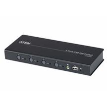 ATEN-CS724KM 4-port USB Sınırsız Geçiş İmkanı Tanıyan KM (Klavye/Mouse) Switch (Kablolar dahil) 4-port USB Boundless KM Switch (Cables included)