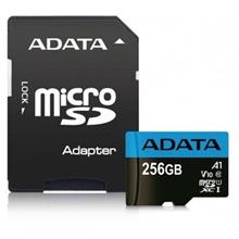 Adata 256GB MicroSD Kart 100/25MB/s Class10-AUSDX256GUICL10A1-RA1