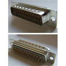 A-DS 25 PP/Z D-SUB, 25-Poles, Male, Straight for PCB, Shell: Tinned