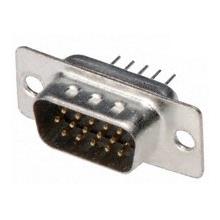 A-HDS 15 PP/Z High Density D-Sub Konnektör, 15 pin, erkek, PCB mounting 