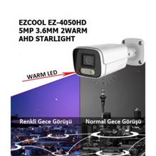 Ezcool Ez-4050Hd 5Mp 3.6Mm 2Warm Ahd Starlıght