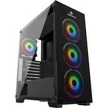 Gamebooster GB-PE05B 600W 80+ Usb3.0 Full Siyah Tempered Glass Rgb Fanlı Kasa Gb-Pe05B