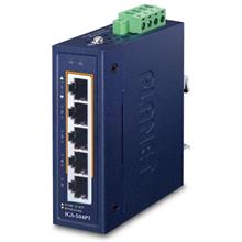 Planet PL-LGS-504PT Compact Industrial 4-Port 10/100/1000T 802.3At Poe + 1-Port 10/100/1000T Ethernet Switch (-40~75 Degrees C)