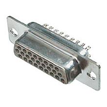 Assmann A-Hdf 26 Ll/Z High-Density D-Sub Konnektör, 26 Pin, Dişi, Solder Cups