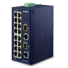 Planet PL-İFGS-1822TF 16 Port Endüstriyel Tip Yönetilemeyen Ethernet Switch