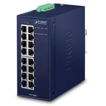 Planet PL-IGS-1600T 16 Port Endüstriyel Tip Yönetilemeyen Switch
