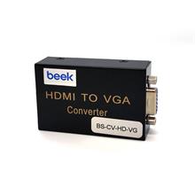Beek Bs-Cv-Hd-Vg Hdmı Sinyalini Vga Görüntü Ve Ses Sinyaline Çevirici 1 X Hdmı 1.3 Giriş (Uxga Ve 1080I) 1 X Vga Dişi / Hoparlör (Audio) 3.5Mm Yuva