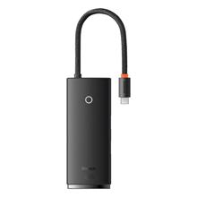 Baseus Lıte Sıyah 5In1 Type-C Hub Çıkış: Usb X3 Type-C X1 Hdmı X1 Giriş:Type-C Wkqx040001