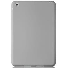 simplism Silikon Ipad mini Kılıfı   Ekran Koruyucu Film (Gri)