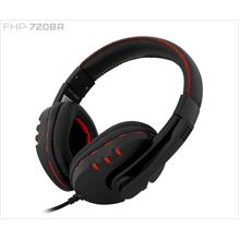 Frisby fhp-720br siyah kırmızı kulaklık