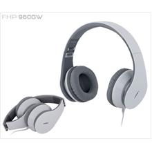 Frisby FHP-960GW BEYAZ/GRİMİKROFONLU KULAKLIK