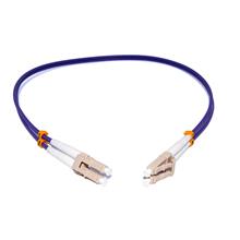 Beek BC-FO-5LCLC-0.5/4 LC-LC Fiber Optik Patch Kablo Multimode OM 4 50/125 Duplex 3.0mm LSZH 0,5 Metre