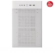 Asus Prıme Ap201 Mesh Beyaz Mıcro Atx Temperli Cam Alet Gerektirmeyen Yan Paneller Ve Toz Filtreli Izgaraya Sahip 360 Mm Soğutucu 338 Mm Uzunluğa Kadar Ekran Kartı Ve Standart Atx Psu Destekli 33 Litre Hacimli Mıcro Atx Kasa