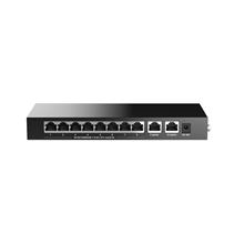 H3C MAGIC BS210T-P 8 PORT GIGABIT + 2 PORT GIGABIT UPLINK 57W POE METAL KASA SWITCH