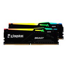 Kingston Beast KF560C36BBEAK2-64TR - RGB Expo 64GB DDR5 6000MHz CL36 Masaüstü Performans Ram Kit (2x32GB)