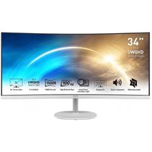 MSI 34 PRO MP341CQW 3440x1440 (UWQHD) 21:9 CURVE 1500R VA 100HZ 1MS FREESYNC BEYAZ MONITOR