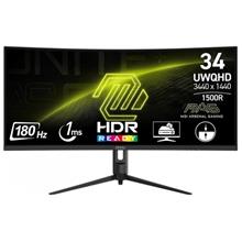 MSI 34 MAG 342CQR E2 CURVED VA 3440X1440 (WQHD) 21:9 180HZ 1MS GAMING MONITOR
