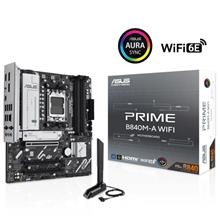 ASUS PRIME B840M-A WIFI 4xDDR5 3x M.2 HDMI 2x DP Type-C WI-FI 6E Bluetooth 5.3 AM5 Soket GAMING Anakart
