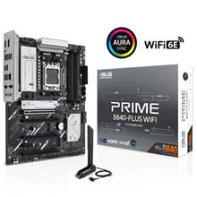 ASUS PRIME B840-PLUS WI-FI 4xDDR5 3x M.2 HDMI DP Type-C WI-FI 6E Bluetooth 5.3 AM5 Soket GAMING Anakart