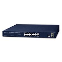 PL-GS-4210-16T2S Yönetilebilir Gigabit Switch (Managed Gigabit Switch)<br>
16-port 10/100/1000Base-T<br>
2 x 100/1000BASE-X mini-GBIC/SFP yuva<br>
1 x Konsol port<br>
Reset düğmesi (sistem fabrika ayarlarına dönmek için)
