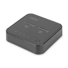 DA-71545 Digitus Çift Yuvalı M.2 NVME SSD'ler için Docking Station, Çevrimdışı Klonlama Özelliği, Bağlantı USB-C<br>
Digitus Dual M.2 NVME SSD Docking Station With Offline Clone Function, USB-C