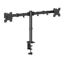 BA-MM-01 Beek Çift Ekran Taşıyabilen Askı Aparatı, Kelepçe Dahil, Maksimum 17-32 inç Ekran, Eğim Aralığı +45°~-45°, Dönme Aralığı +90°~-90°, Ekran Döndürme +180°~-180°, Maksimum Yük Kapasitesi 2 x 8kg, VESA 100 x 100mm, Siyah Renk<br>
Beek Du
