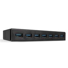LIN-43228 7 Port USB 3.1 Hub, BC 1.2 Batarya Şarjı özellikli<br>
7 Port USB 3.0 Hub, Battery Charging 1.2