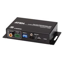 ATEN-VC882 True 4K HDMI Repeater with Audio Embedder and De-Embedder