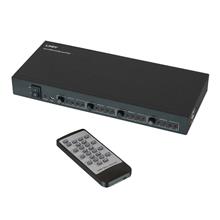 LIN-38152 4 x 4 HDMI 4K UHD Matrix Switch, uzaktan kumanda ünitesi dahil<br>
4x4 HDMI 4K30 Matrix