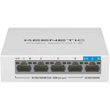 Keenetic PoE+ Switch 5 1x1Gbit 4x1Gbit PoE+ Port IEEE 802.3af/at 60Watt - KN-4610-01-EU