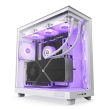 NZXT H6 Flow RGB Beyaz ATX Mid Tower Kasa - CC-H61FW-R1