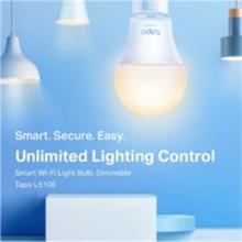 TP-Link Tapo Smart Wi-Fi Light Bulb Dimmable 2-Pack - TAPO-L510E-2P