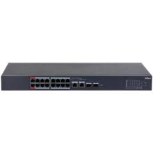 DAHUA DH-CS4218-16ET-240 16+2 10/100 Yönetilebilir Cloud Switch +2 Port Gb. 16 PORT POE 265W Metal Kasa