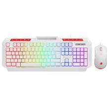 GameBooster KM-11W Knight Beyaz Klavye Mouse Set GB-KM11W