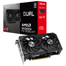 ASUS DUAL-RX9060XT-8G 8Gb 128Bit GDDR6 1xHDMI 2xDP GAMING Ekran Kartı