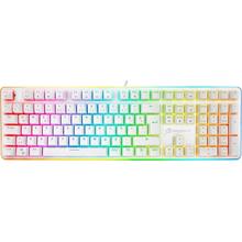 GameBooster G918 Fire Storm RGB Blue Switch Mekanik Beyaz Oyun Klavyesi GB-G918B-WH