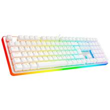 GameBooster G918 Fire Storm RGB Red Switch Mekanik Beyaz Oyun Klavyesi GB-G918R-WH