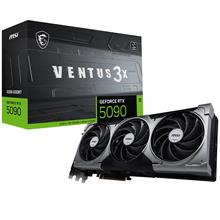 MSI VGA GEFORCE RTX 5090 32G VENTUS 3X RTX5090 32GB GDRR7 512B DX12 PCIE 5.0 X16 (3XDP 1XHDMI)