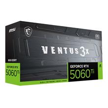 MSI VGA GeForce RTX 5060 TI 8G VENTUS 3X OC RTX5060TI 8GB GDDR7 128B DX12 PCIE 5.0 X16 (3XDP 1XHDMI)