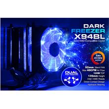 DARK FREEZER X94 (DKCCX94BL) INTEL/AMD UYUMLU İŞLEMCİ SOĞUTUCU    LGA 775, LGA 115X , LGA 1200, LGA 1700, LGA 1366, AM3 , AM4, AM5, FM1 / FM2