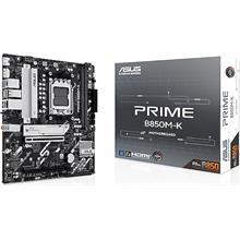 ASUS PRIME B850M-K AMD B850 AM5 DDR5 8200 DP HDMI ÇİFT M2 USB3.2 AURA RGB 2.5GBİT LAN MATX 8+2+1 GÜÇ AŞAMALARI, 1XGEN5 M.2, ADVANCED AI PC-READY