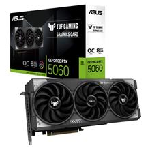 ASUS RTX 5060 TUF GAMİNG OC EDİTİON TUF-RTX5060-O8G-GAMING 128 BİT GDDR7 8 GB EKRAN KARTI