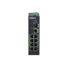DAHUA LR2110-8ET-120, 10Port, Megabit, 8 Port Megabit PoE, 120W, 1 Port Gigabit, 1 Port Gigabit SFP, Endüstriyel, Masaüstü Switch