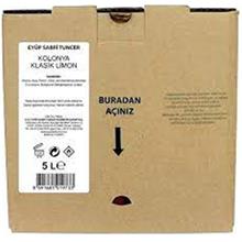 Eyüp Sabri Tuncer 5lt Limon  Kolonyası (5lt Bag IN Box Endüstriyel)