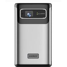 Everest PJ-DLP21 Gri 8000mAh Odaklamalı 960-540 4K 5400 Lümen Android 9.0 Dokunmatik DLP Projeksiyon