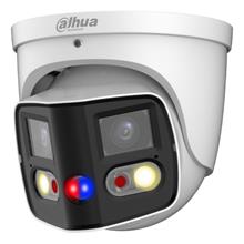 DAHUA  IPC-PDW3849-A180-AS-PV, 2X4Mpix, 2,8mm Lens, H265+, 25Mt Gece Görüşü, IP67, Dahili Mikrofon, TiOC Duo Süper Geniş Açı Dome Ip Kamera