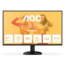 AOC 27 Q27B35S3 IPS 1MS 120MHZ 1XHDMI 1XDP 2K QHD 2560X1440 FLICKER-FREE VESA SİYAH